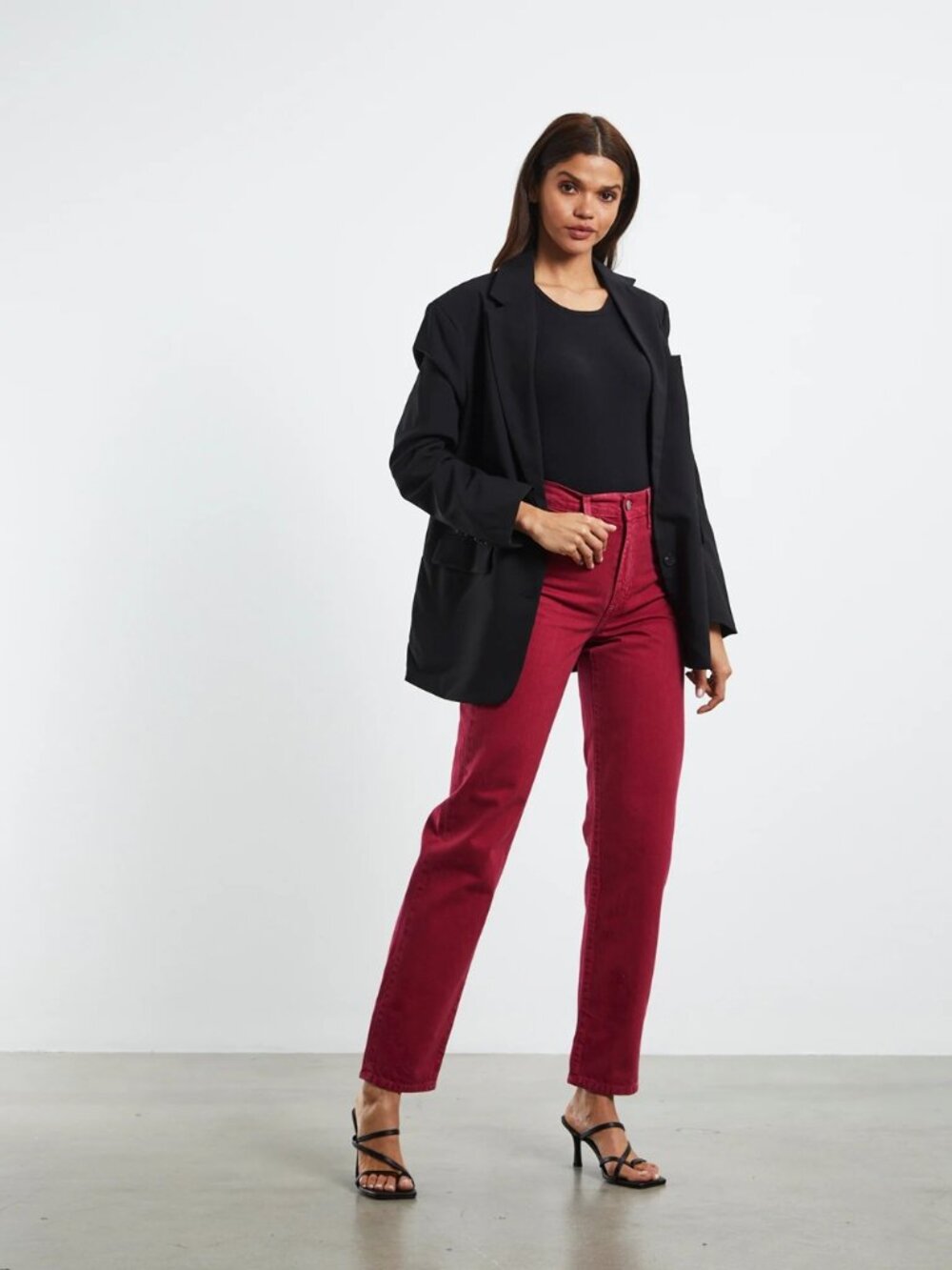 NWT Nobody Denim The Andi jeans Women's Cherry Australian Jeans  Size 25